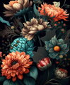 Malowanie po numerach Kwiaty M40976