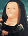 Malowanie po numerach Fernando Botero - Mona Lisa M991756