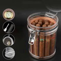 Humidor na cygara z akrylu z higrometrem 823004