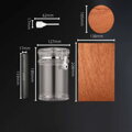 Humidor na cygara z akrylu z higrometrem 823004
