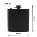 Butelka Kieszonkowa 89304 Black