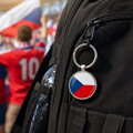 Brelok do kluczy Czeska flaga 30012