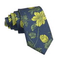 Krawat z kwiatami 7021