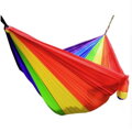 Hamak dwuosobowy Taganga 270x135cm Tęcza