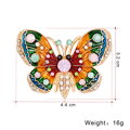 Broszką Motyl 3064