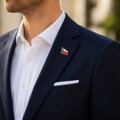Broszka Czeska flaga 32119