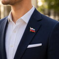 Broszka Słowacka flaga 32120