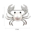 Broszka Krab 34553