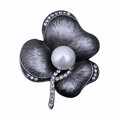 Broszka Kwiat z Perłą 3866