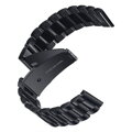 Pasek do zegarka 3304 srebrno-czarny