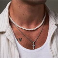Naszyjnik White pearls 3150