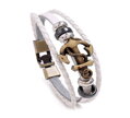 Skórzana bransoletka Anchor 3011