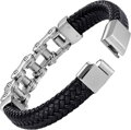 Skórzana bransoleta Chain 30294-22