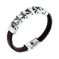 Skórzana bransoleta Chain 30294-22