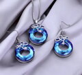 Wisiorek Blue circle 3522-32