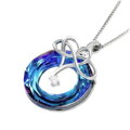 Wisiorek Blue circle 3522-32