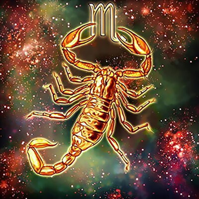Malowanie po numerach Zodiak Skorpion M423 ♏