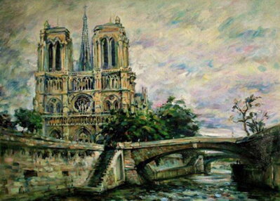 Malowanie po numerach Notre-Dame M991804