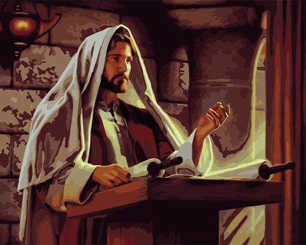 Malowanie po numerach Jezus Chrystus M1417