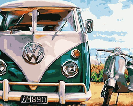 Malowanie po numerach Volkswagen M861YV