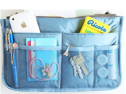 Organizer do torebki jasnoniebieski 708-28