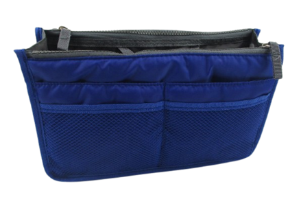 Organizer do torebki ciemnoniebieski 708-18