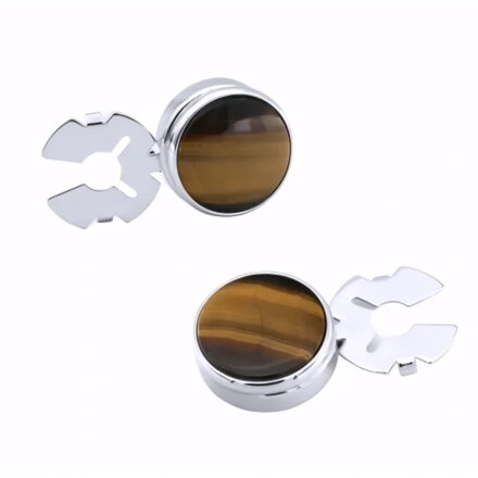 Dekoracja guzików Tiger Eye 381513