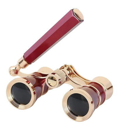 Wizjer teatralny 7338 czerwony
