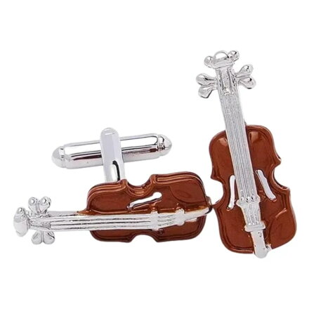 Spinki do mankietów Skrzypce 391410