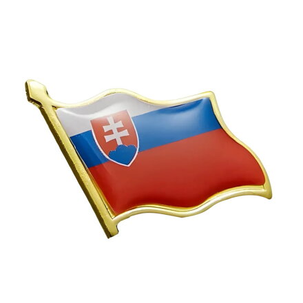Broszka Słowacka flaga 32120