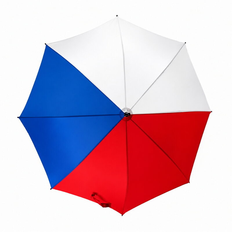 Parasol trójkolorowy
