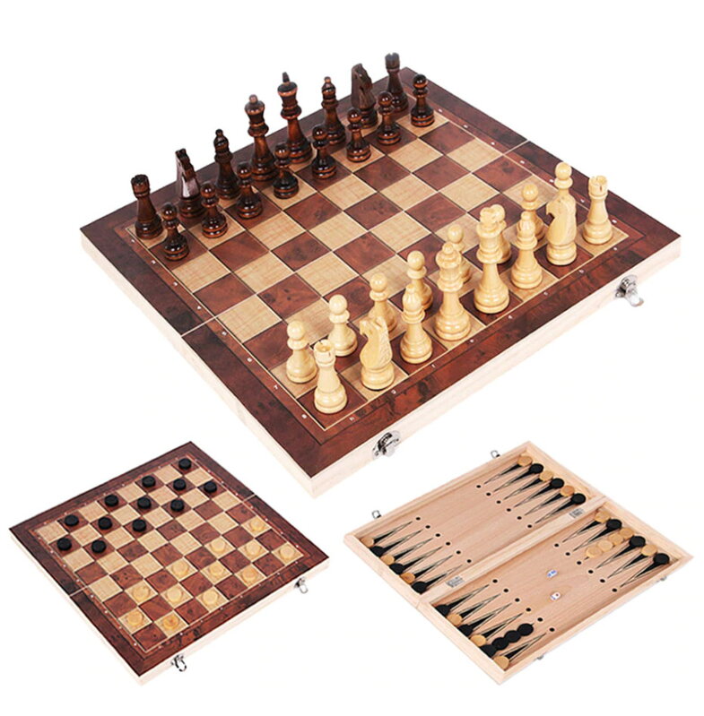 Szachy Gaira® 3in1 29x29cm
