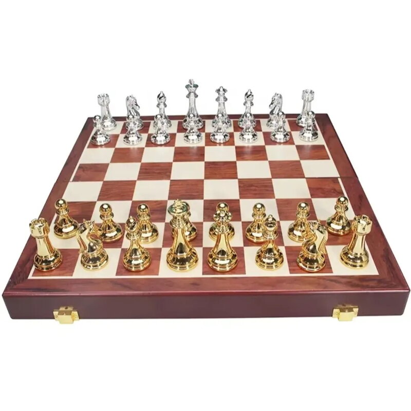 Drewniane szachy SH430 39x39 cm